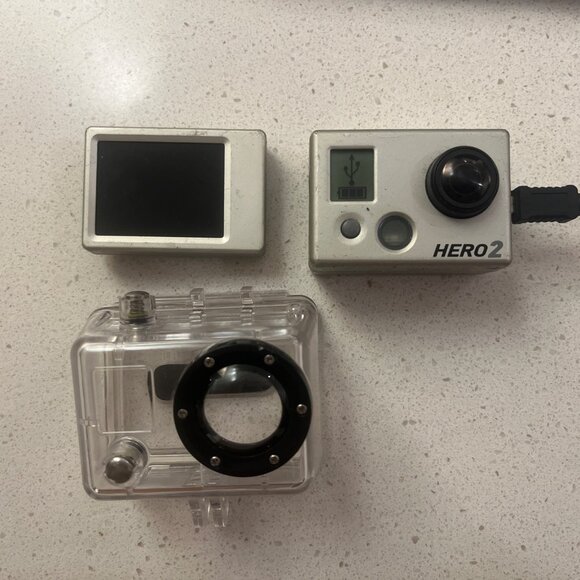 GoPro HERO2 HD Action Camera (HD2-14) – 1080p Sports Cam – With Display Screen - Picture 1 of 3